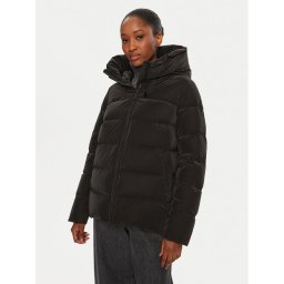 Bomboogie Пухено яке GW6012TGLP4 Черен Regular Fit
