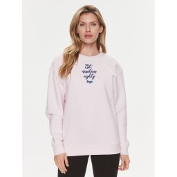 Guess Суитшърт Destiny W4RQ10 K9Z21 Розов Regular Fit