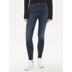 Tommy Jeans Дънки Nora DW0DW19257 Тъмносин Skinny Fit