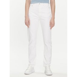Calvin Klein Jeans Дънки Authentic J20J222741 Бял Slim Fit