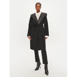MICHAEL Michael Kors Вълнено палто 77B6510M22 Сив Regular Fit