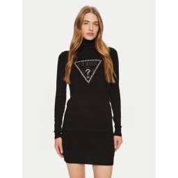 Guess Поло Piper W4BR03 Z2NQ2 Черен Regular Fit