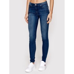 Tommy Jeans Дънки Nora DW0DW09213 Тъмносин Skinny Fit