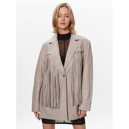 Gestuz Сако Avivagz 10906967 Сив Regular Fit
