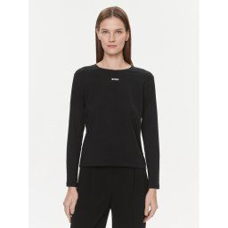Boss Блуза 50510326 Черен Regular Fit