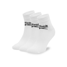 Reebok Дълги чорапи R0429-SS24 (3-pack) Бял