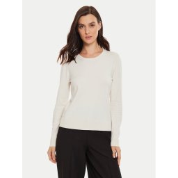 Sisley Пуловер 17Q3M100F Бежов Regular Fit