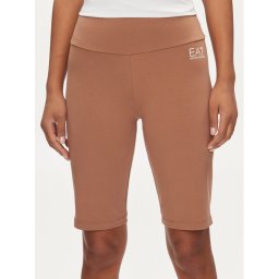 EA7 Emporio Armani Спортни шорти 3DTS53 TJ01Z 1731 Кафяв Regular Fit