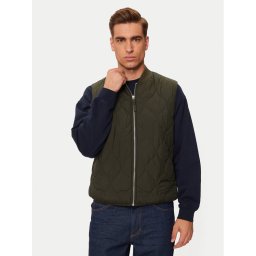 Jack & Jones Елек Koda 12258386 Зелен Regular Fit