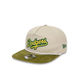 New Era Шапка с козирка Cord Golfer La Dodgers 60435062 Бежов
