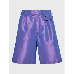 Reebok Шорти от плат NAO SERATI HN9115 Виолетов Relaxed Fit