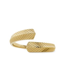Fossil Пръстен JF04536710 Златист