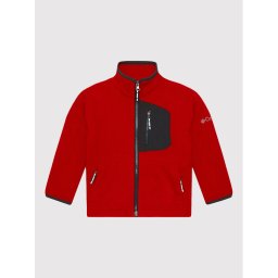 Columbia Полар Fast Trek™ 1887852 Червен Regular Fit