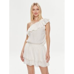 Melissa Odabash Лятна рокля Debbie CR Бял Regular Fit