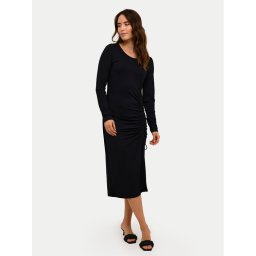 Kaffe Ежедневна рокля Becca 10508889 Черен Slim Fit