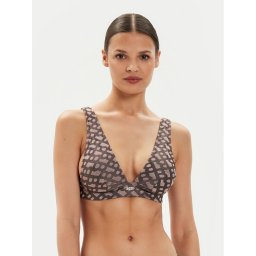 Boss Горнище на бански Beatrix 50515551 Кафяв Regular Fit