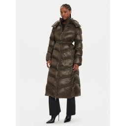 BOSS Зимно палто Pamaxi3 50524624 Зелен Regular Fit