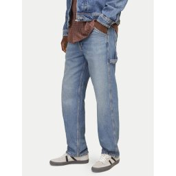 Jack & Jones Дънки Eddie 12261926 Син Loose Fit