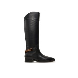 Guess Ботуши Joicy FLFJOI LEA11 Черен