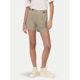 JDY Шорти от плат Birdie Geggo 15320995 Бежов Regular Fit