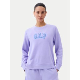 Gap Суитшърт 885586-02 Виолетов Regular Fit