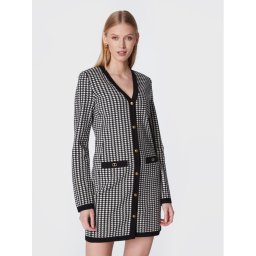 TWINSET Плетена рокля 222TT3303 Черен Regular Fit