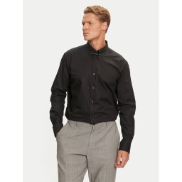 Hugo Риза Vikko 50524838 Черен Modern Fit