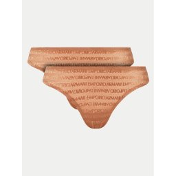 Emporio Armani Underwear Комплект 2 чифта прашки 163333 3F204 01656 Кафяв