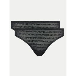Emporio Armani Underwear Комплект 2 чифта прашки 163333 3F204 00020 Черен