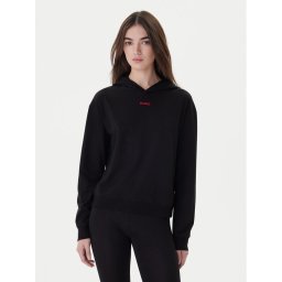 Hugo Суитшърт 50490594 Черен Relaxed Fit