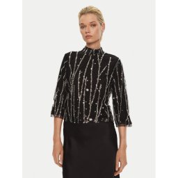Bruuns Bazaar Блуза Ignaras BBW4157 Черен Regular Fit