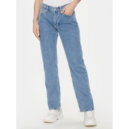 Calvin Klein Jeans Дънки Low Rise Straight J20J222439 Син Straight Fit