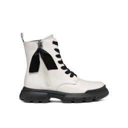 Geox Ботуши J Junette Girl J36HVG 000BC C1M9B S Екрю