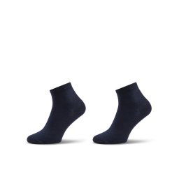 Tommy Hilfiger Комплект 2 чифта къси чорапи дамски Dobotex BV 373001001 Тъмносин