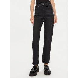 Calvin Klein Jeans Дънки J20J224895 Черен Straight Fit