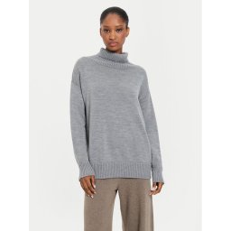 Max Mara Leisure Поло Superbo 2426366148 Сив Relaxed Fit