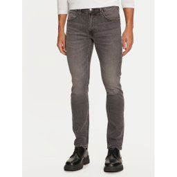 Lee Дънки Luke 112355859 Сив Slim Fit