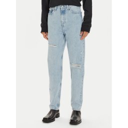 Calvin Klein Jeans Дънки Authentic J20J224448 Син Straight Fit