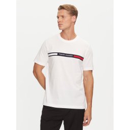 Tommy Hilfiger Тишърт MW0MW36498 Бял Regular Fit