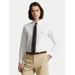 Polo Ralph Lauren Риза Core Replen 710792041 Бял Custom Fit