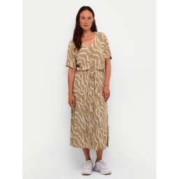 Kaffe Рокля тип риза Tara 10507379 Бежов Regular Fit