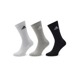 adidas Комплект 3 чифта дълги чорапи мъжки Cushioned Crew IC1311 Цветен