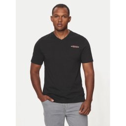Guess Jeans Тишърт M4YI50 K8HM0 Черен Slim Fit