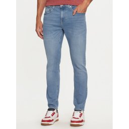 Tommy Jeans Дънки Austin DM0DM20174 Син Slim Tapered Fit