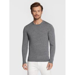 Calvin Klein Пуловер Superior K10K109474 Сив Regular Fit