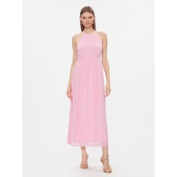 Vila Лятна рокля Velyn 14095622 Розов Regular Fit