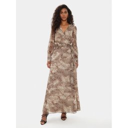 Guess Ежедневна рокля W4YK34 WDW82 Бежов Regular Fit