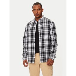 Tommy Jeans Риза DM0DM19655 Сив Regular Fit