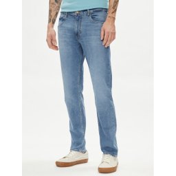 Lee Дънки Rider 112352845 Син Slim Fit