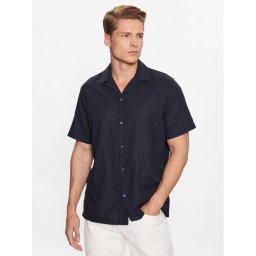 Pepe Jeans Риза Lastingham PM307759 Тъмносин Regular Fit